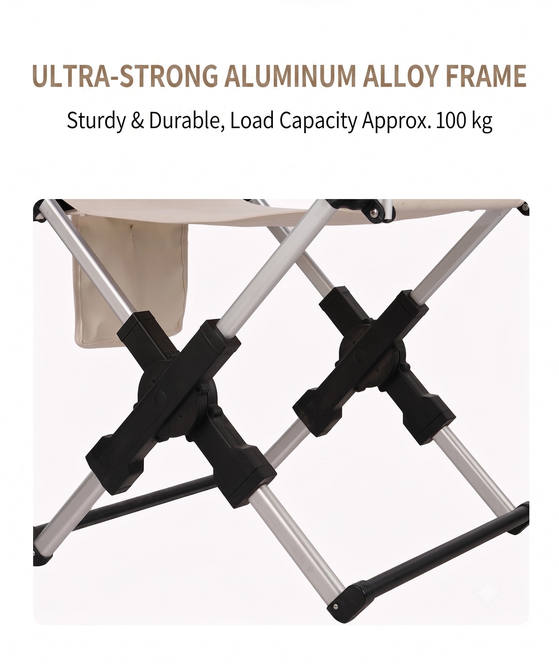 Portable Folding Camping Chair | Lightweight Outdoor Chair for Camping, Hiking & Travel