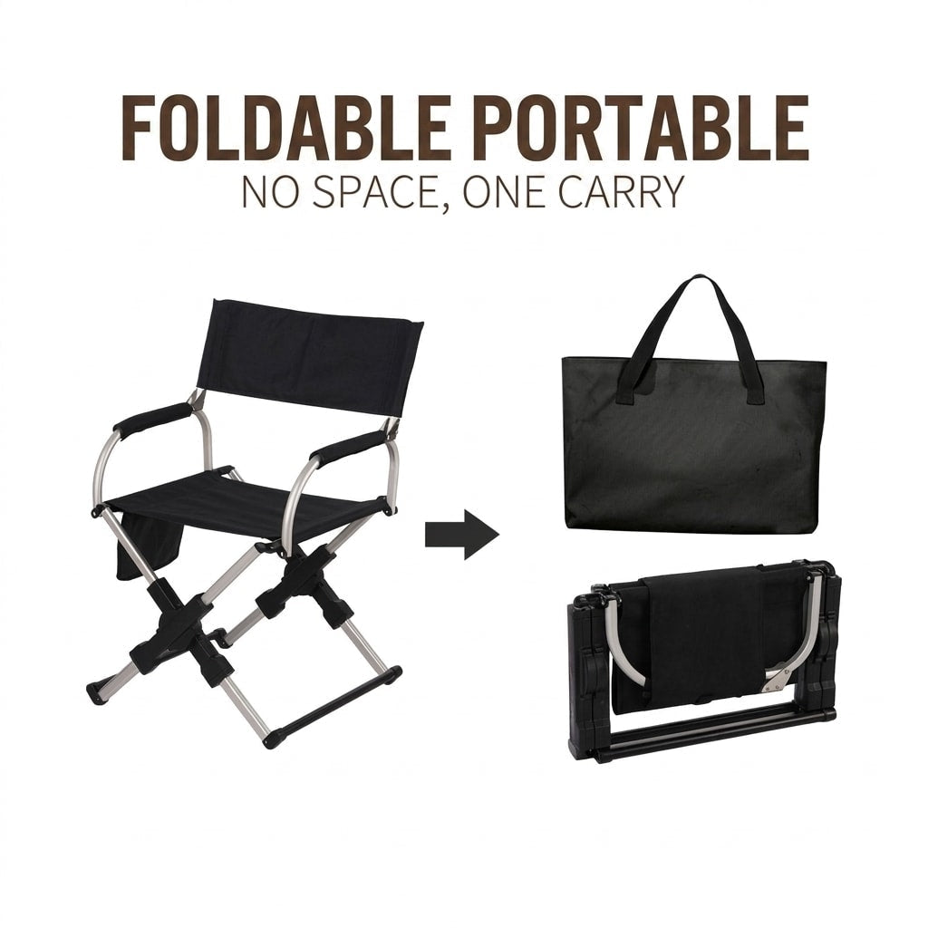 Portable Folding Camping Chair | Lightweight Outdoor Chair for Camping, Hiking & Travel