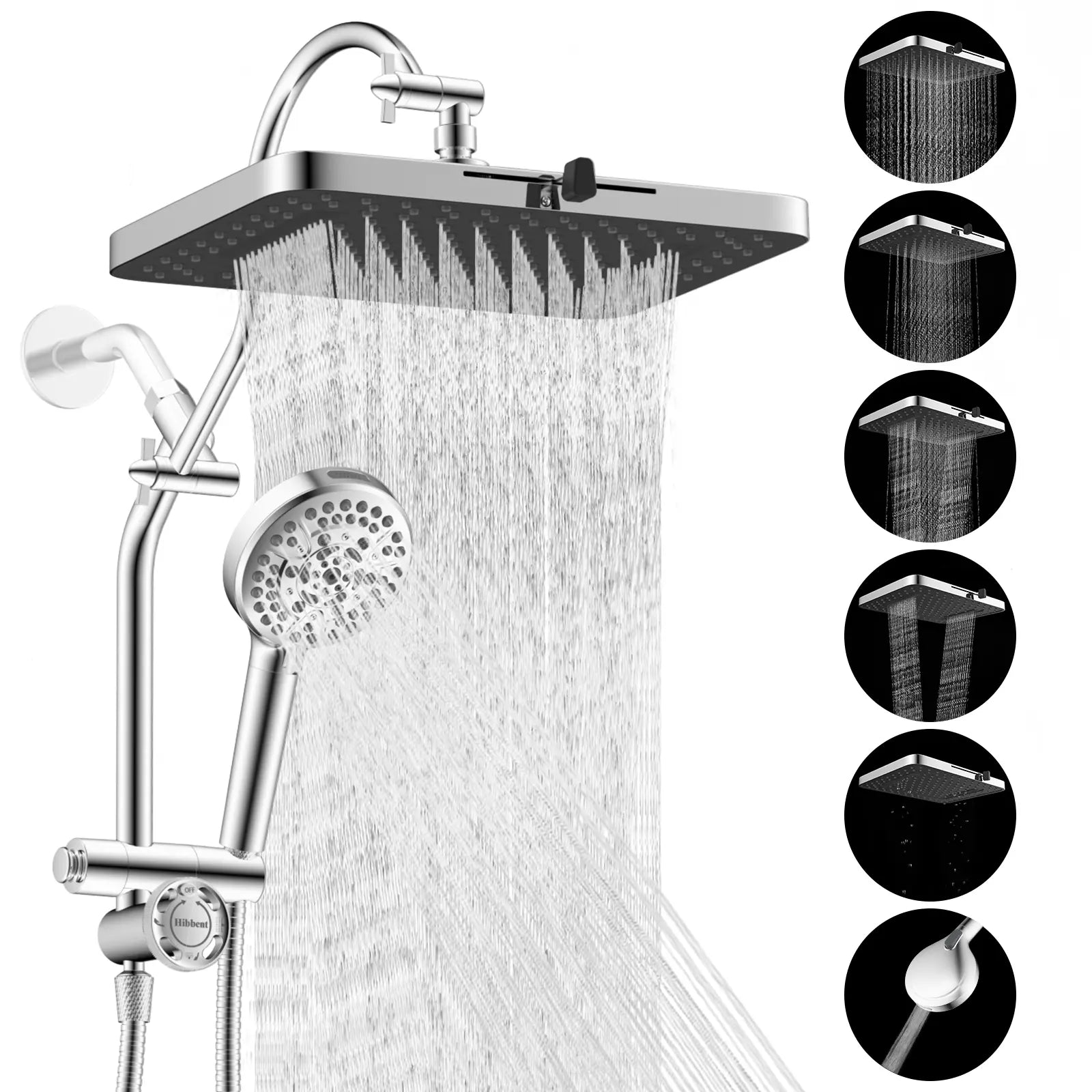 AquaLuxe™ Rainfall Shower System