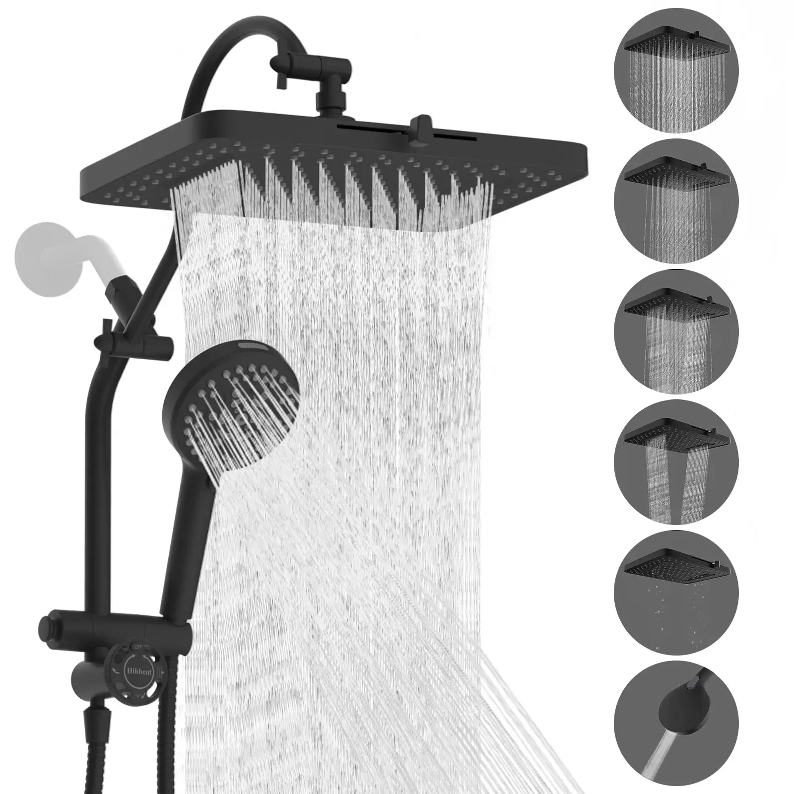 AquaLuxe™ Rainfall Shower System