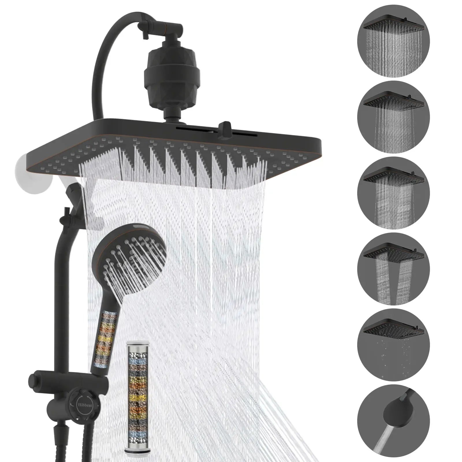 AquaLuxe™ Rainfall Shower System