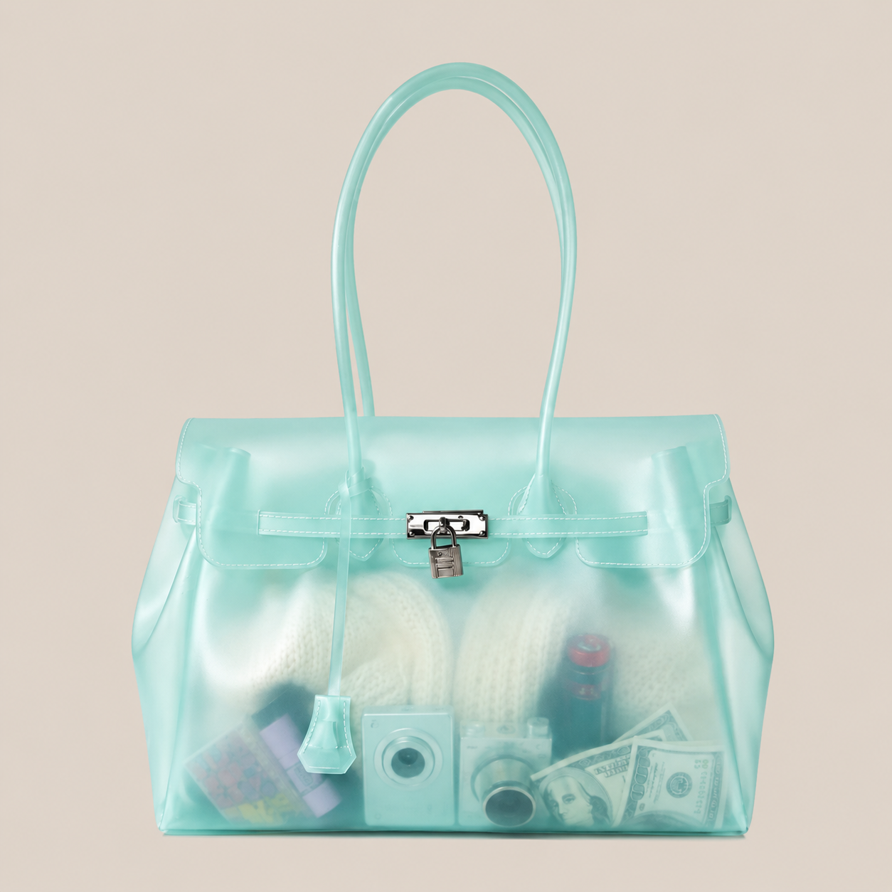 LumiJelly™ Transparent Mini Handbag
