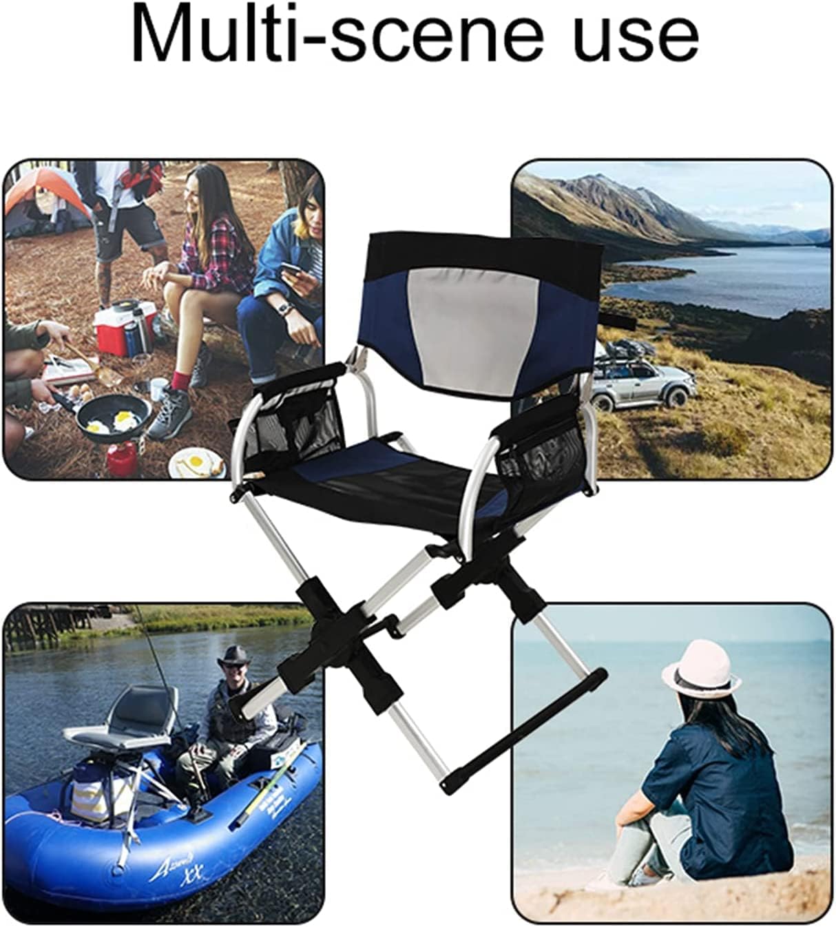 Portable Folding Camping Chair | Lightweight Outdoor Chair for Camping, Hiking & Travel