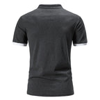 Summer short-sleeved basic models stand-up collar polo shirt men's T-shirt tops
