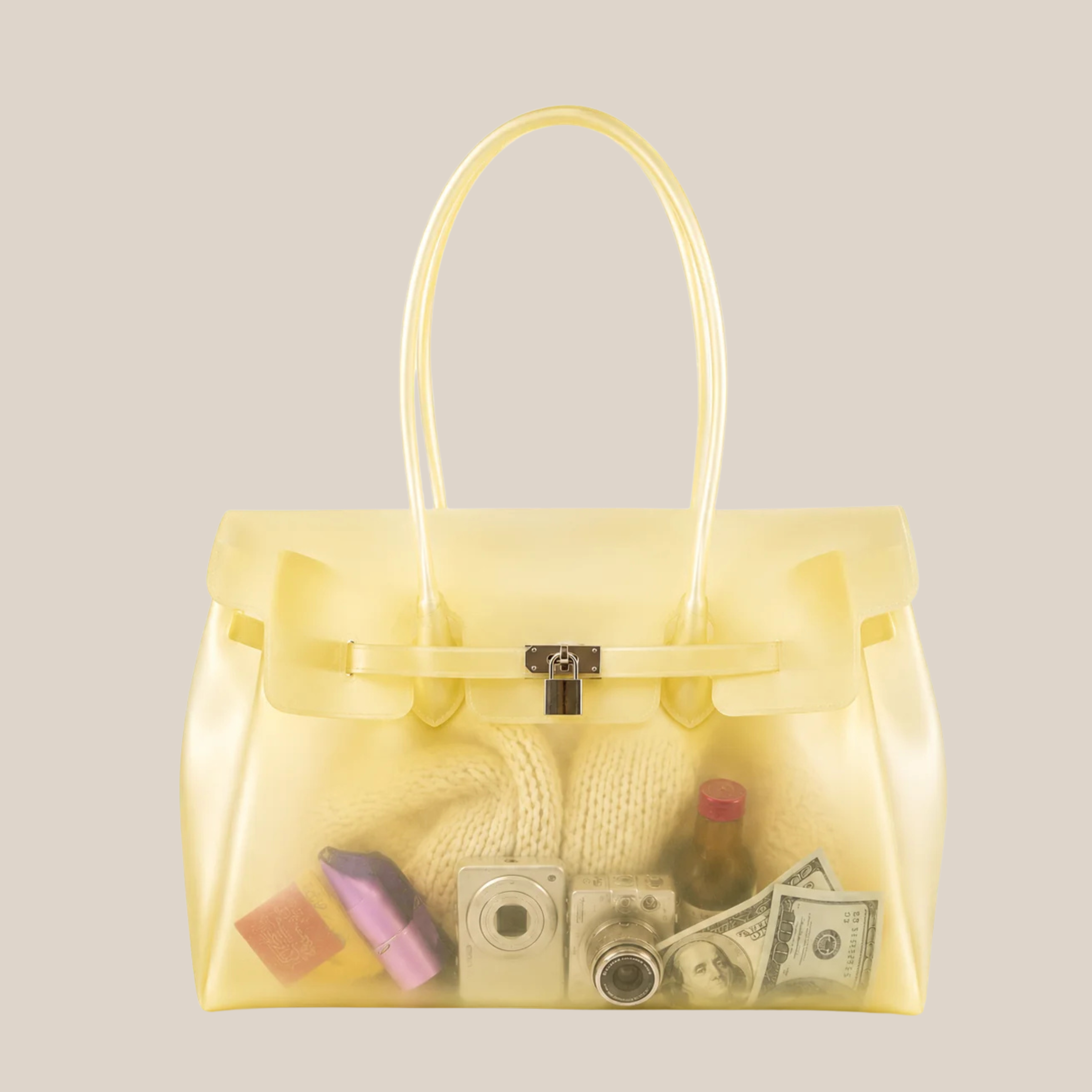 LumiJelly™ Transparent Mini Handbag
