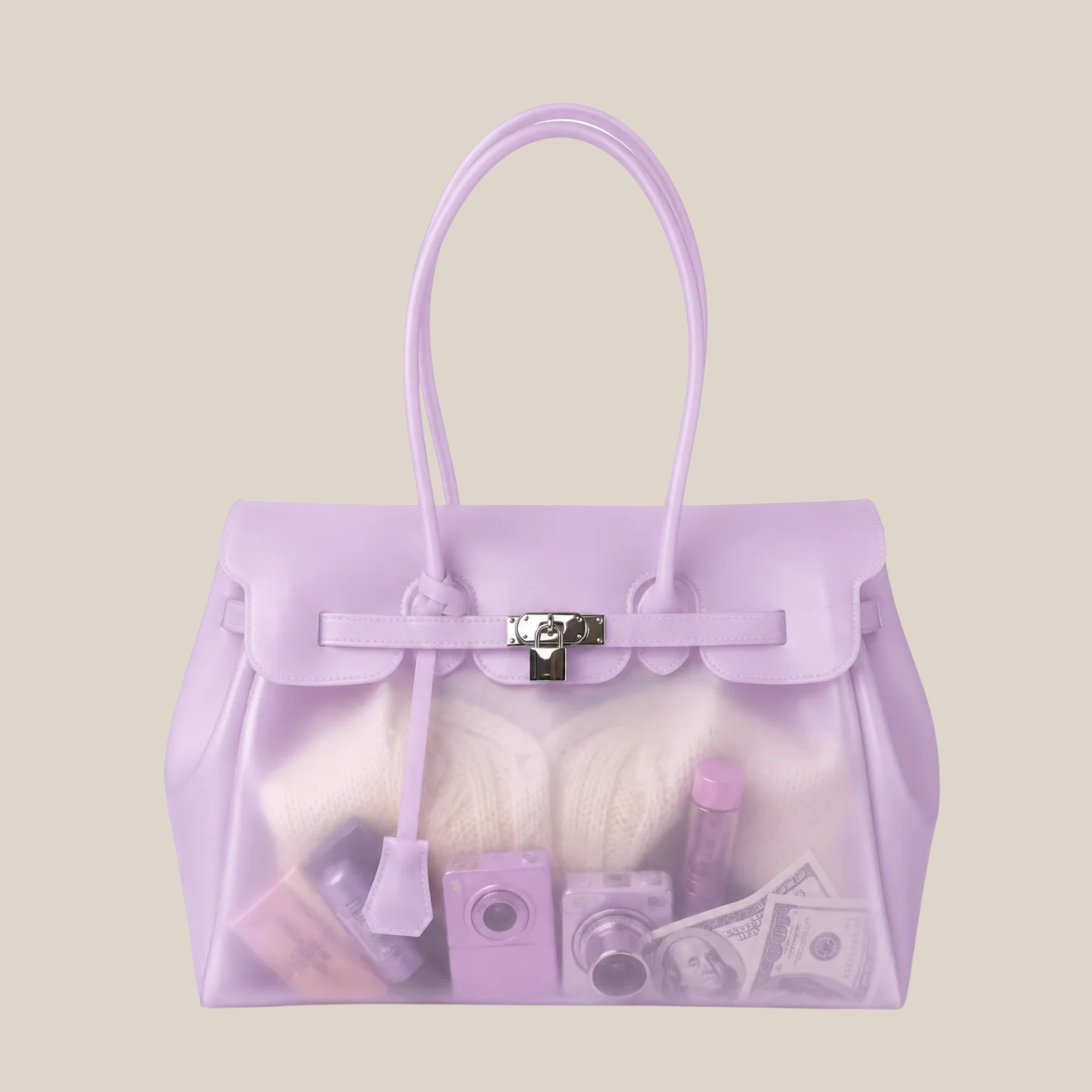 LumiJelly™ Transparent Mini Handbag